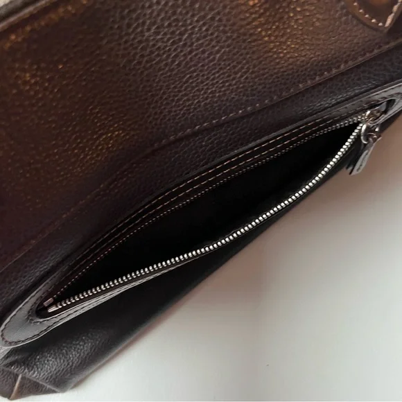 Longchamp Le Foulonné Shoulder Bag in Mocha Brown - Picture 6 of 14